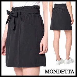 Mondetta High Waisted Cargo Skirt Black
